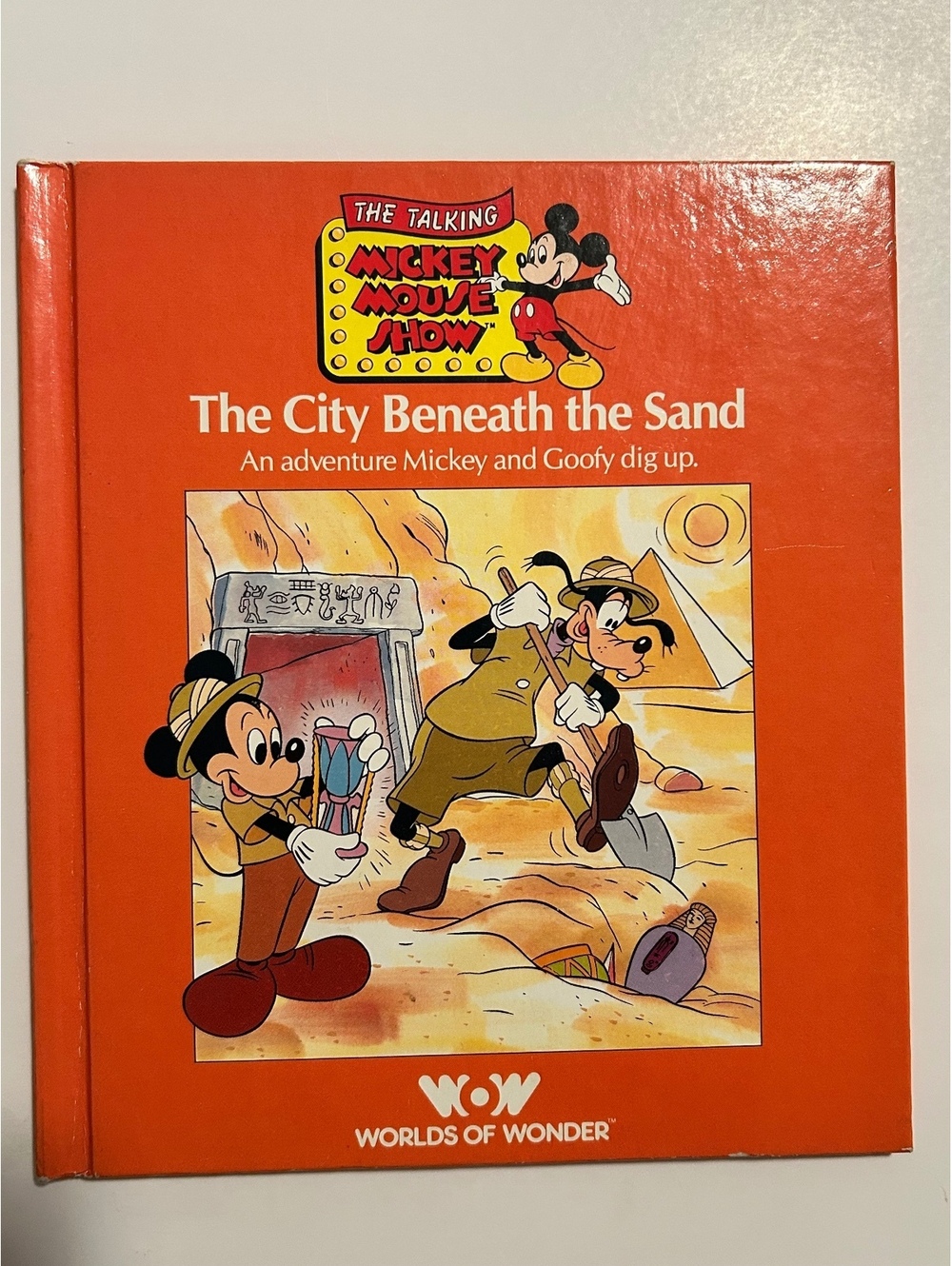 The Talking Mickey Mouse Show: The City Beneath the Sand Hardcover Book
